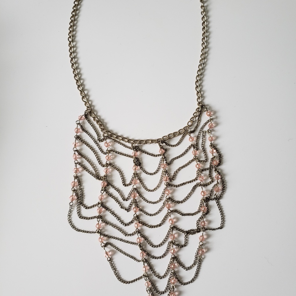 Pink Statement Necklace